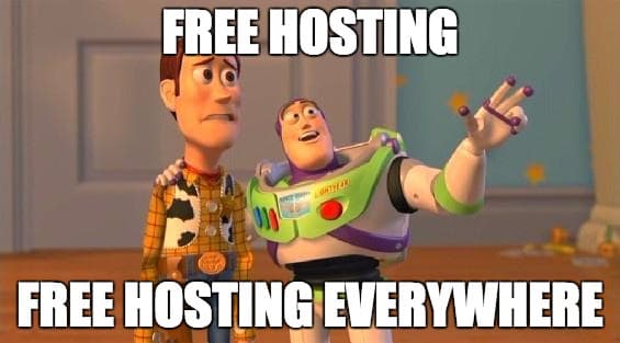 Free Hosting Meme