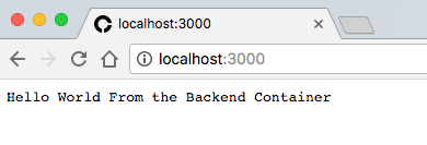 backend sample output